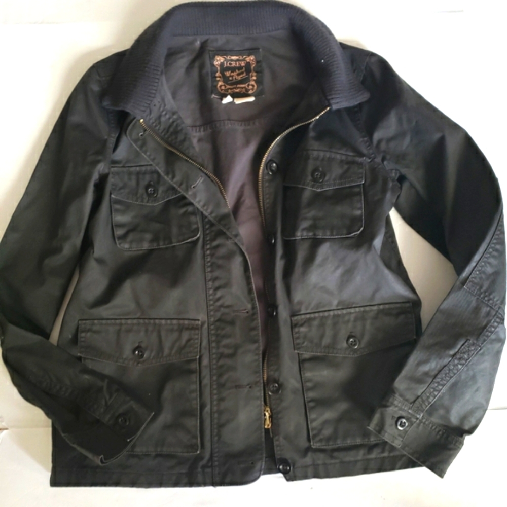 NWOT J. Crew 100% Cotton Utility Jacket!!